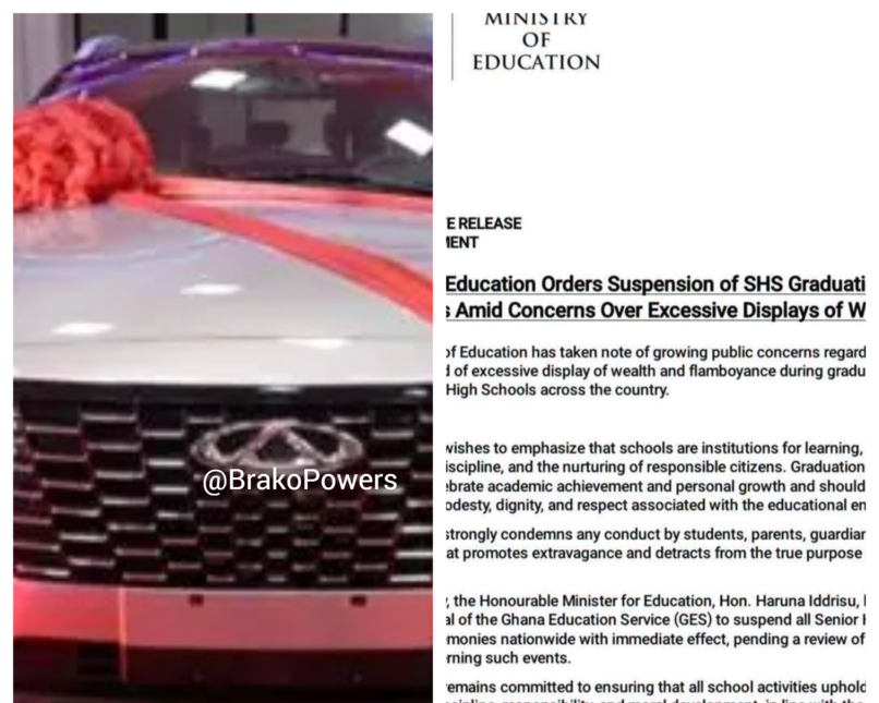 Of SUV Gifts in SHS and the Suspension of Graduation Ceremonies: Are We Solving the Right Problem?